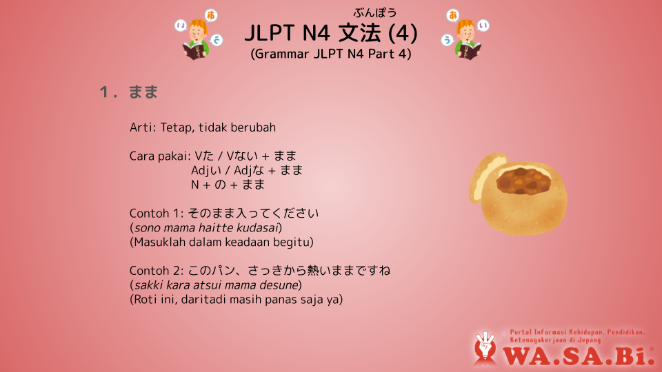 Grammar Jlpt N4 5 への投稿一覧 Wa Sa Bi